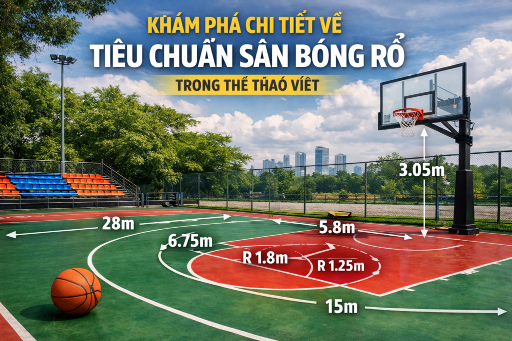 Tiêu Chuẩn Sân Bóng Rổ