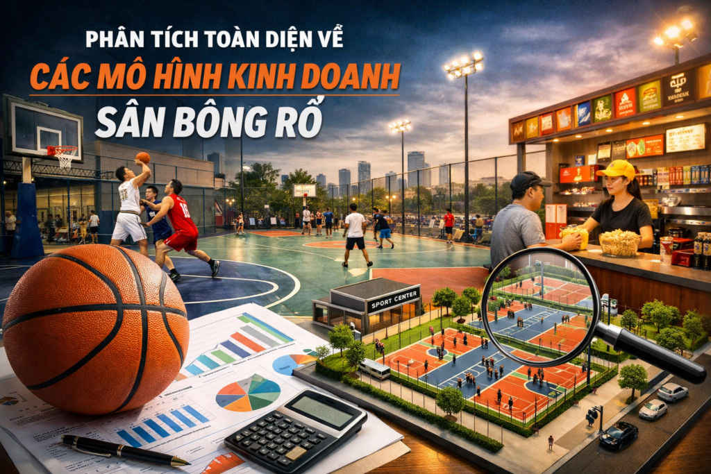 Mô Hình Kinh Doanh Sân Bóng Rổ