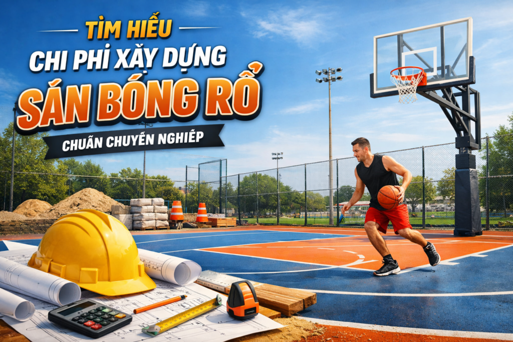 làm sân bóng rổ hết bao nhiêu tiền?