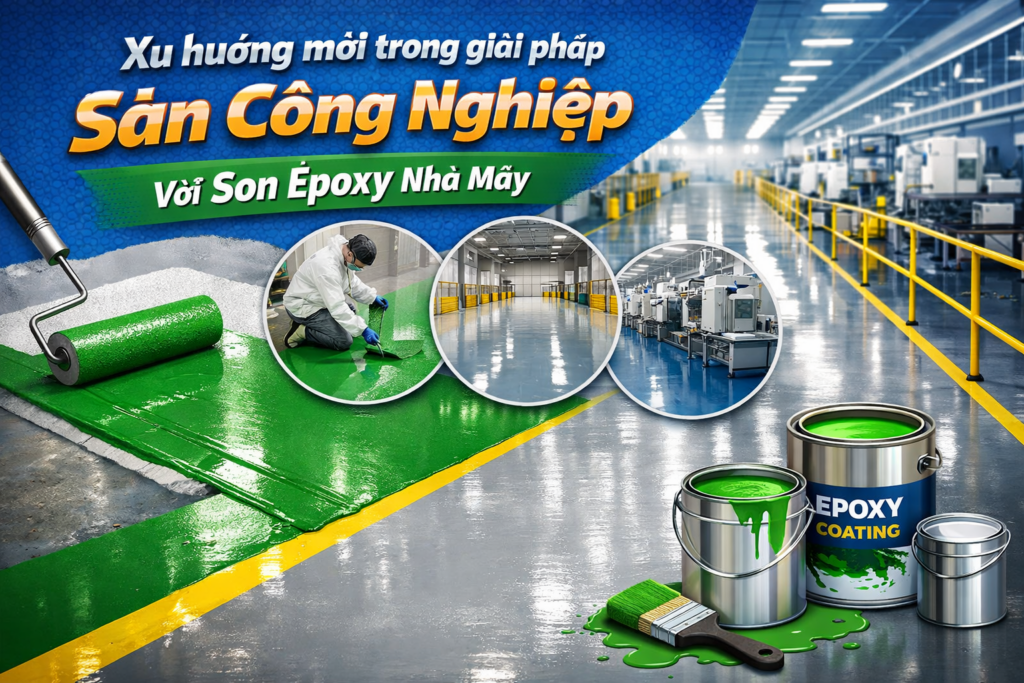 thi công sơn epoxy nhà máy
