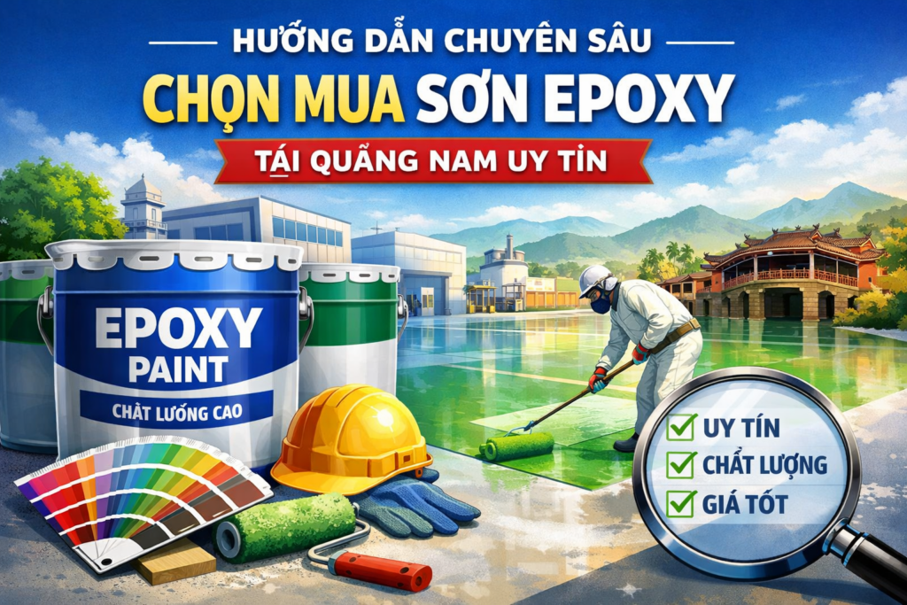 Cửa hàng mua bán sơn epoxy tại Quảng Nam