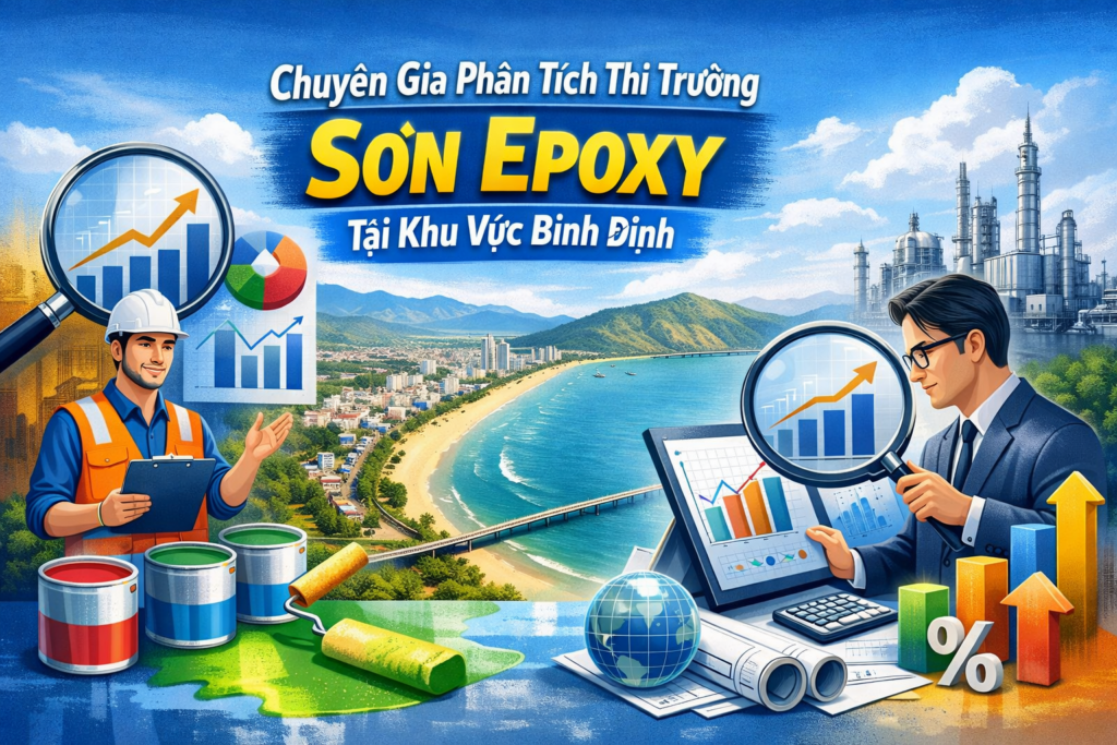 Cửa hàng mua bán sơn epoxy tại Bình Định