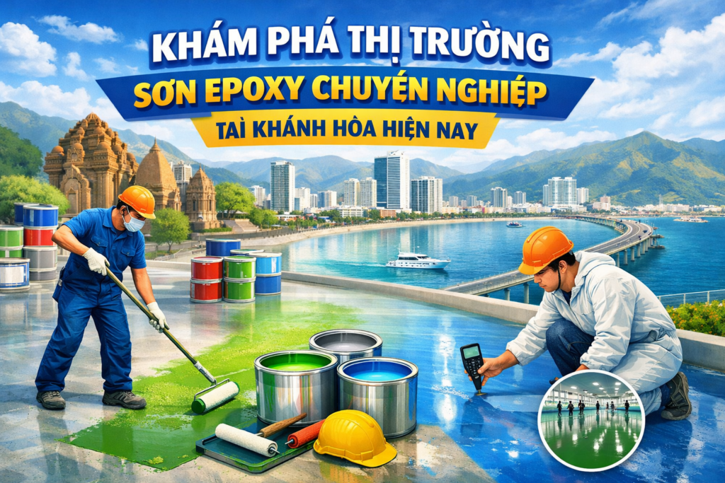 Cửa hàng mua bán sơn epoxy tại Khánh Hòa không chỉ đóng vai trò là nơi cung cấp sản phẩm mà còn là đối tác đồng hành cùng khách hàng trong suốt quá trình lựa chọn