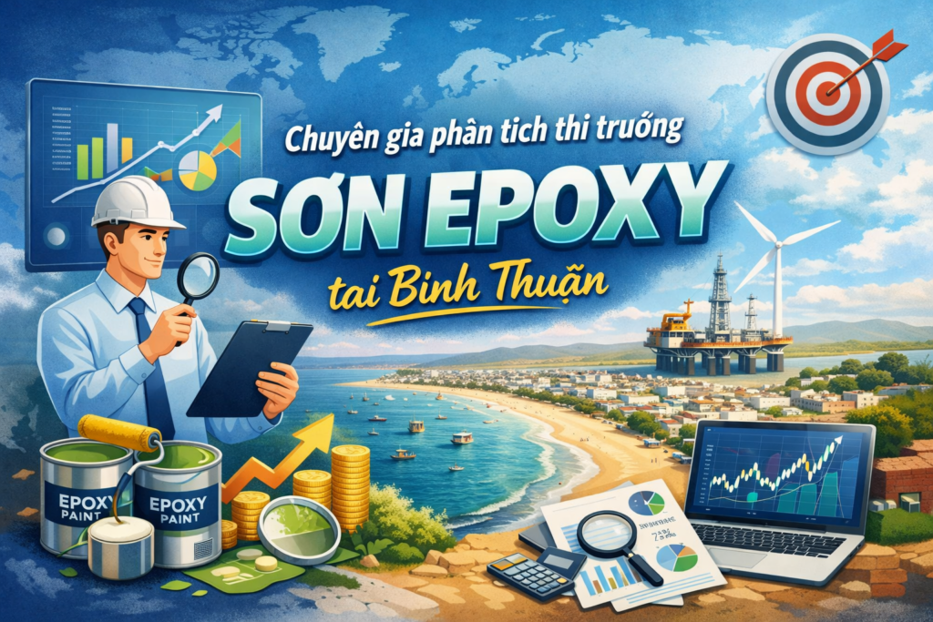 Cửa hàng mua bán sơn epoxy tại Bình Thuận