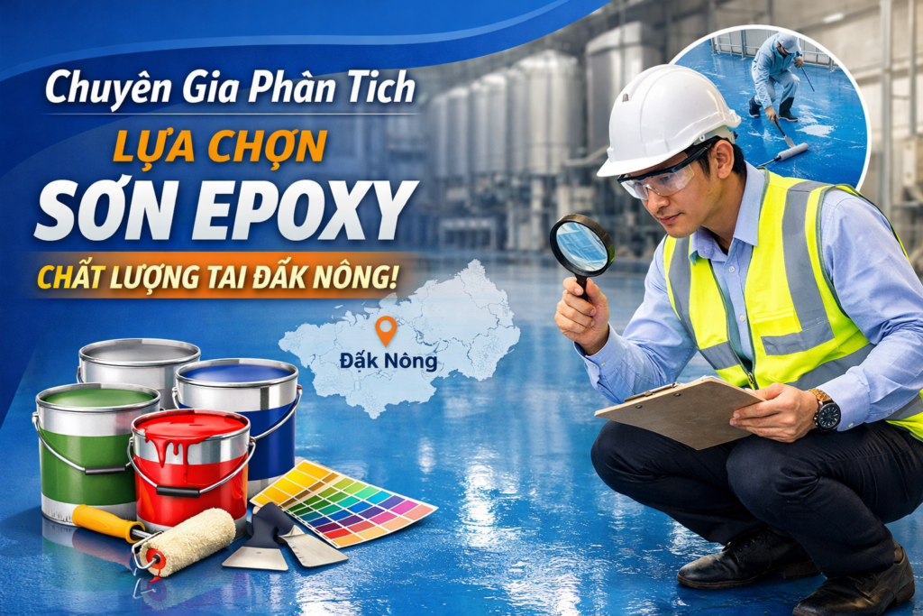 Cửa hàng mua bán sơn epoxy tại Đắk Nông