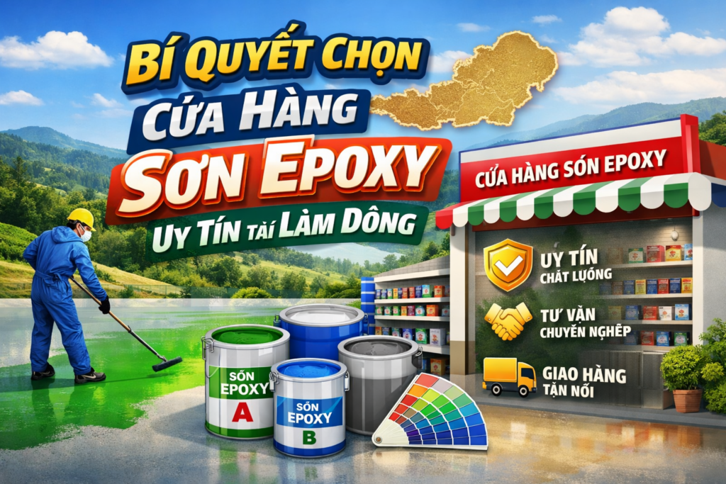 Cửa hàng mua bán sơn epoxy tại Lâm Đồng