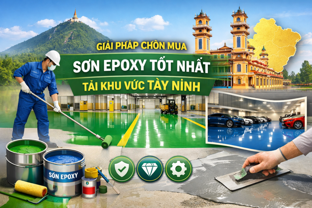 Cửa hàng mua bán sơn epoxy tại Tây Ninh