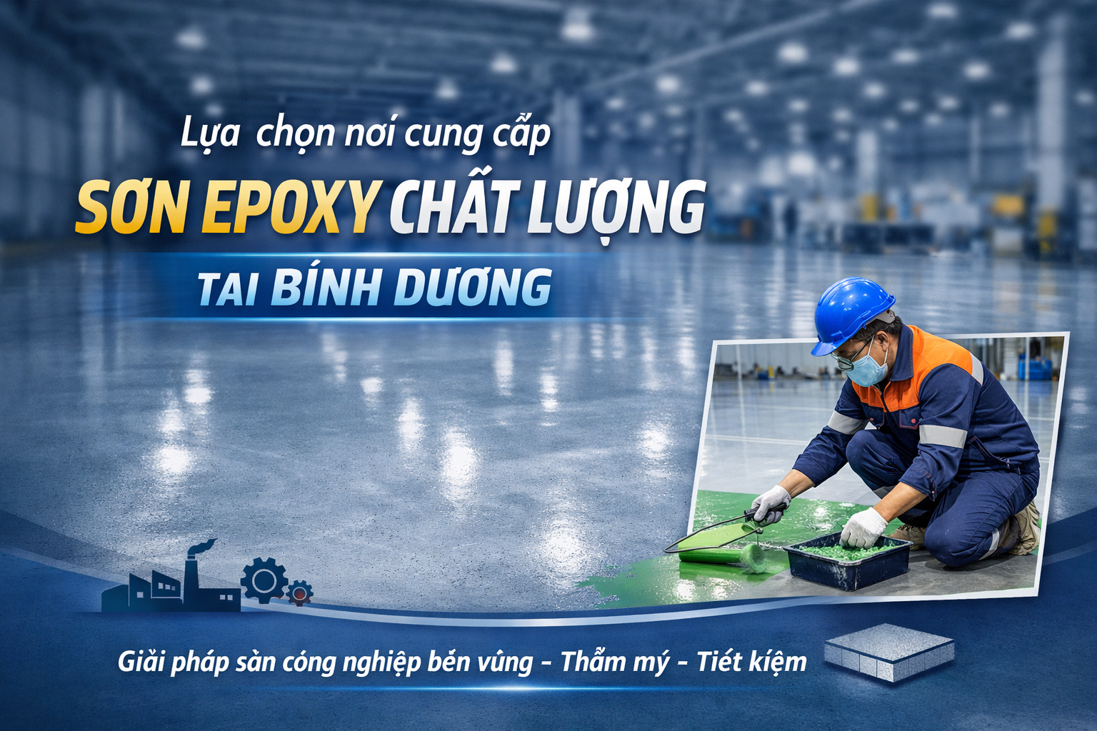 Cửa hàng mua bán sơn epoxy tại Bình Dương