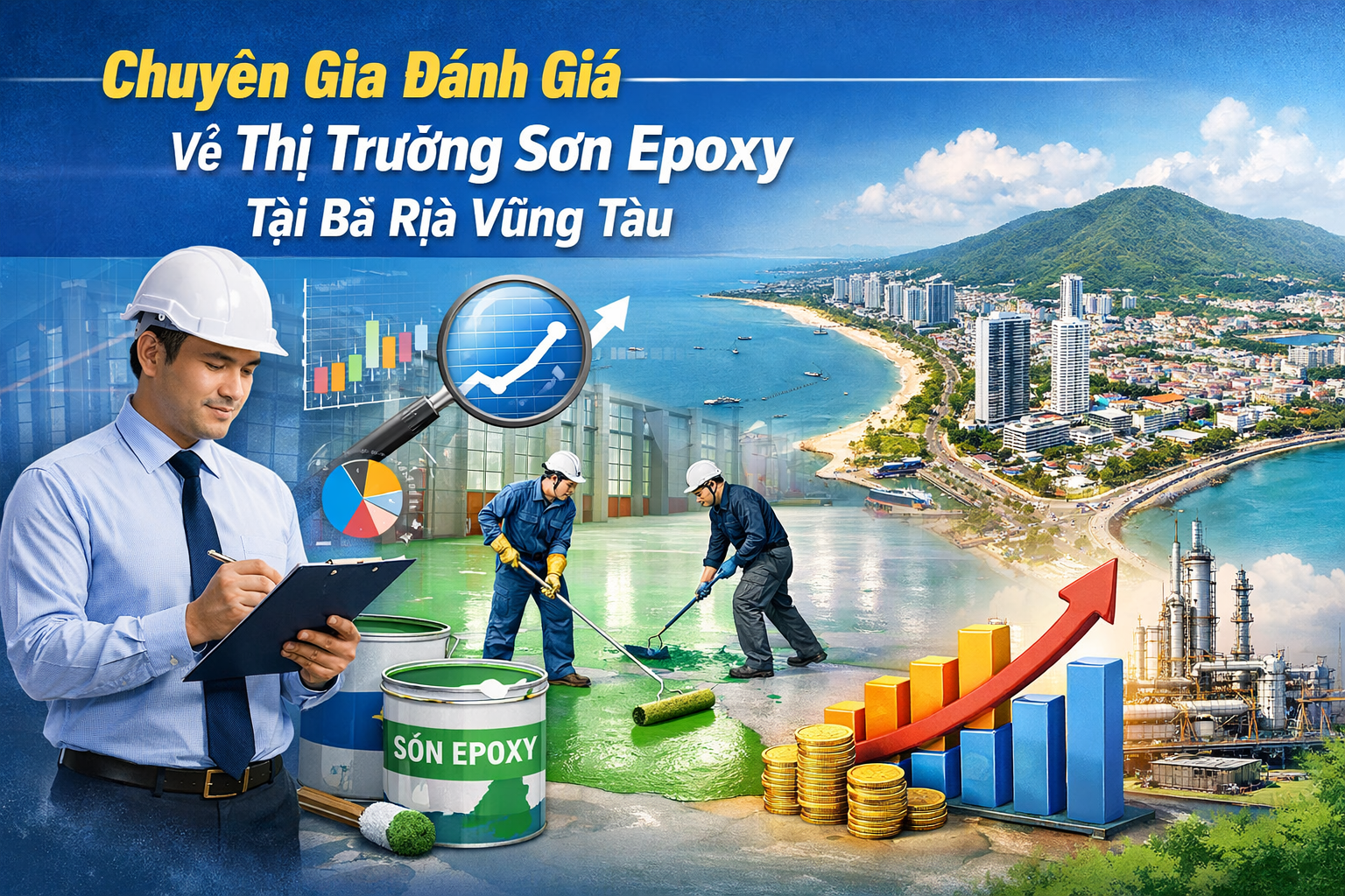 Cửa hàng mua bán sơn epoxy tại Bà Rịa Vũng Tàu