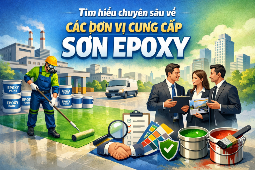 Cửa hàng mua bán sơn epoxy tại Tiền Giang