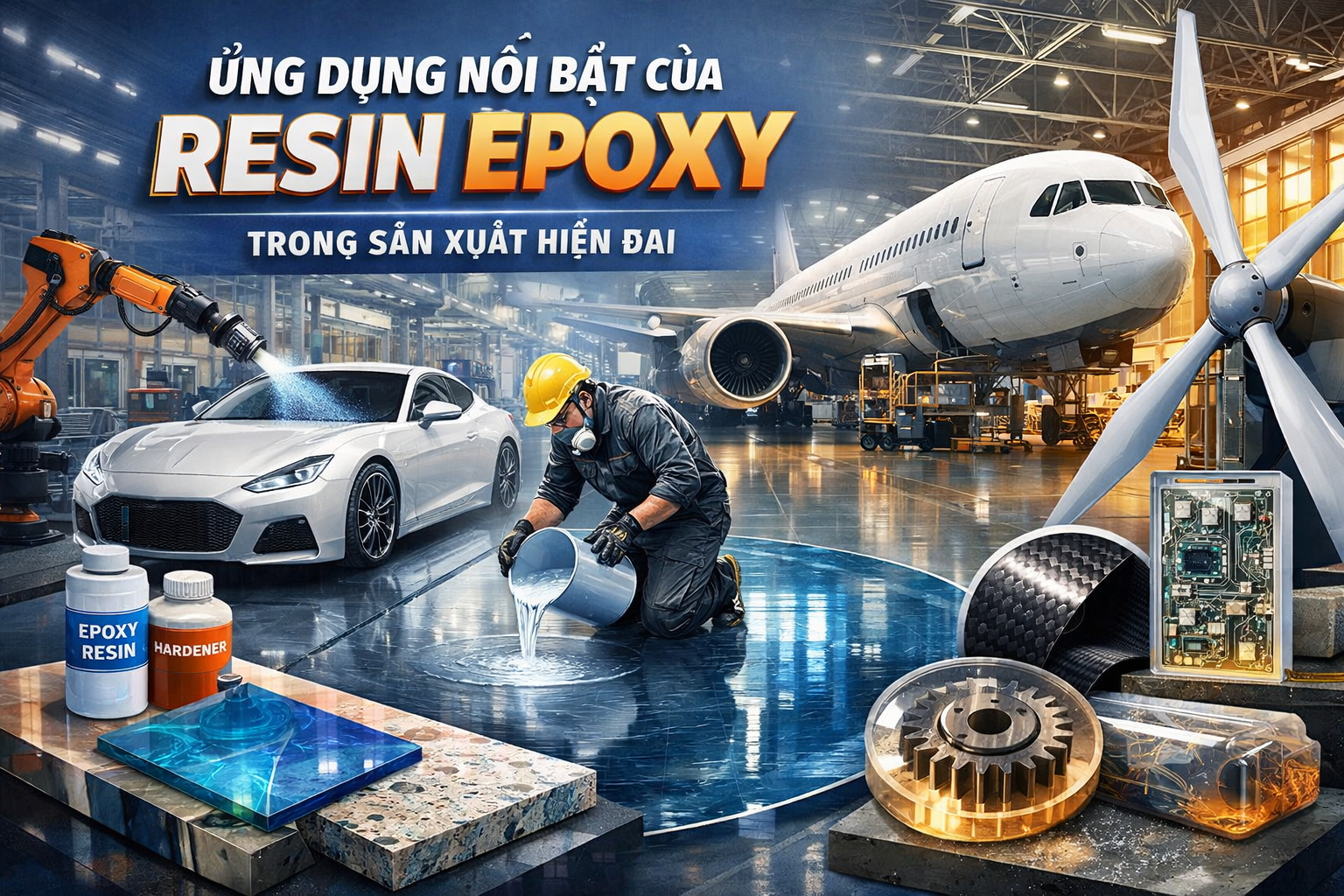 resin epoxy công nghiệp