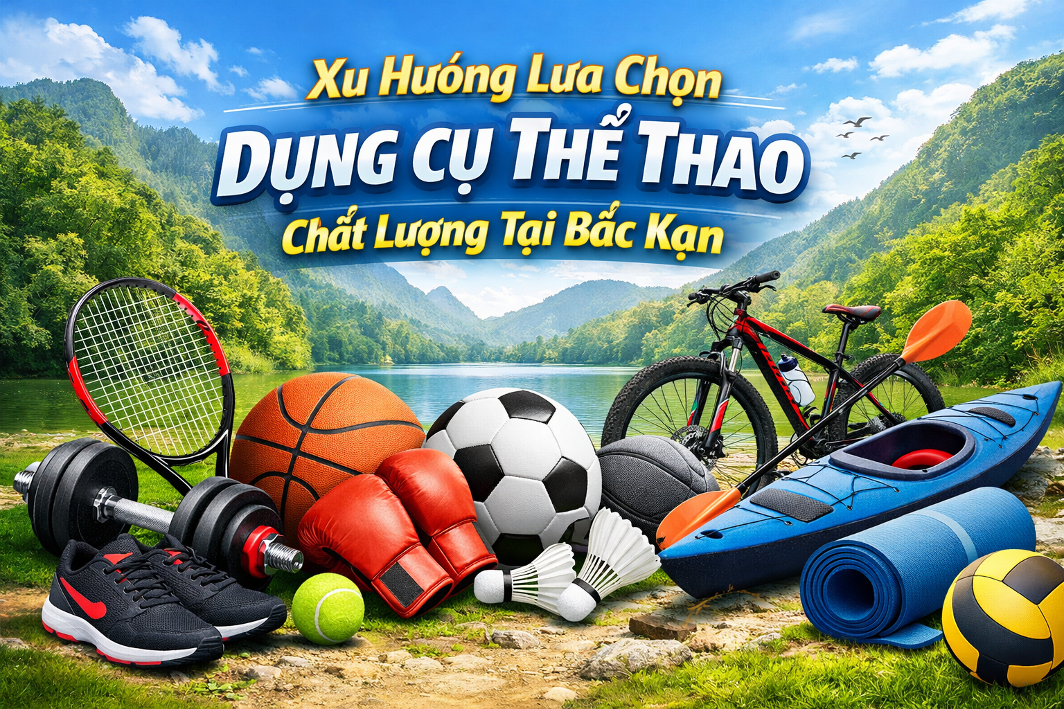 dụng cụ thể thao tại Bắc Kạn