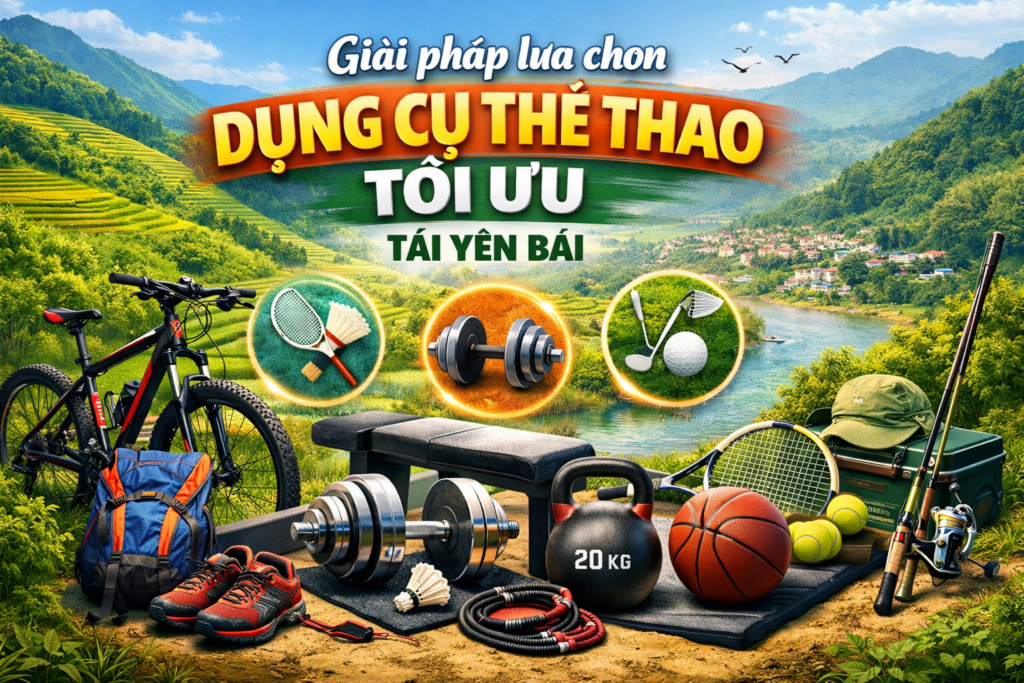 dụng cụ thể thao tại Yên Bái