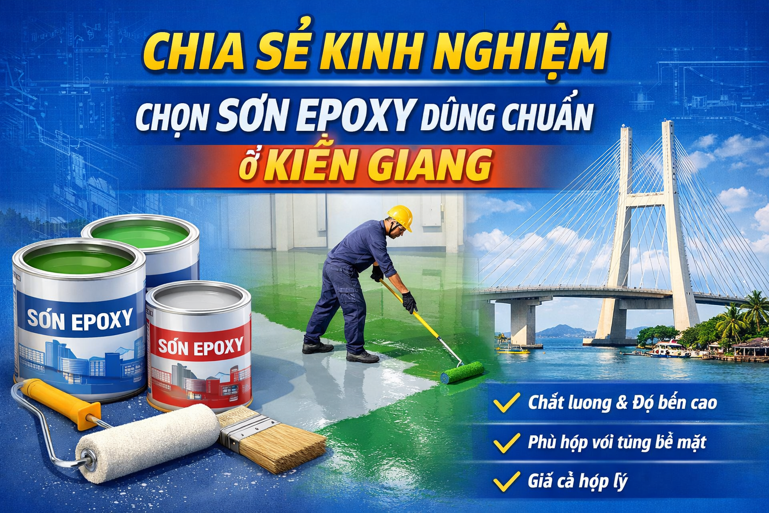 Cửa hàng mua bán sơn epoxy tại Kiên Giang
