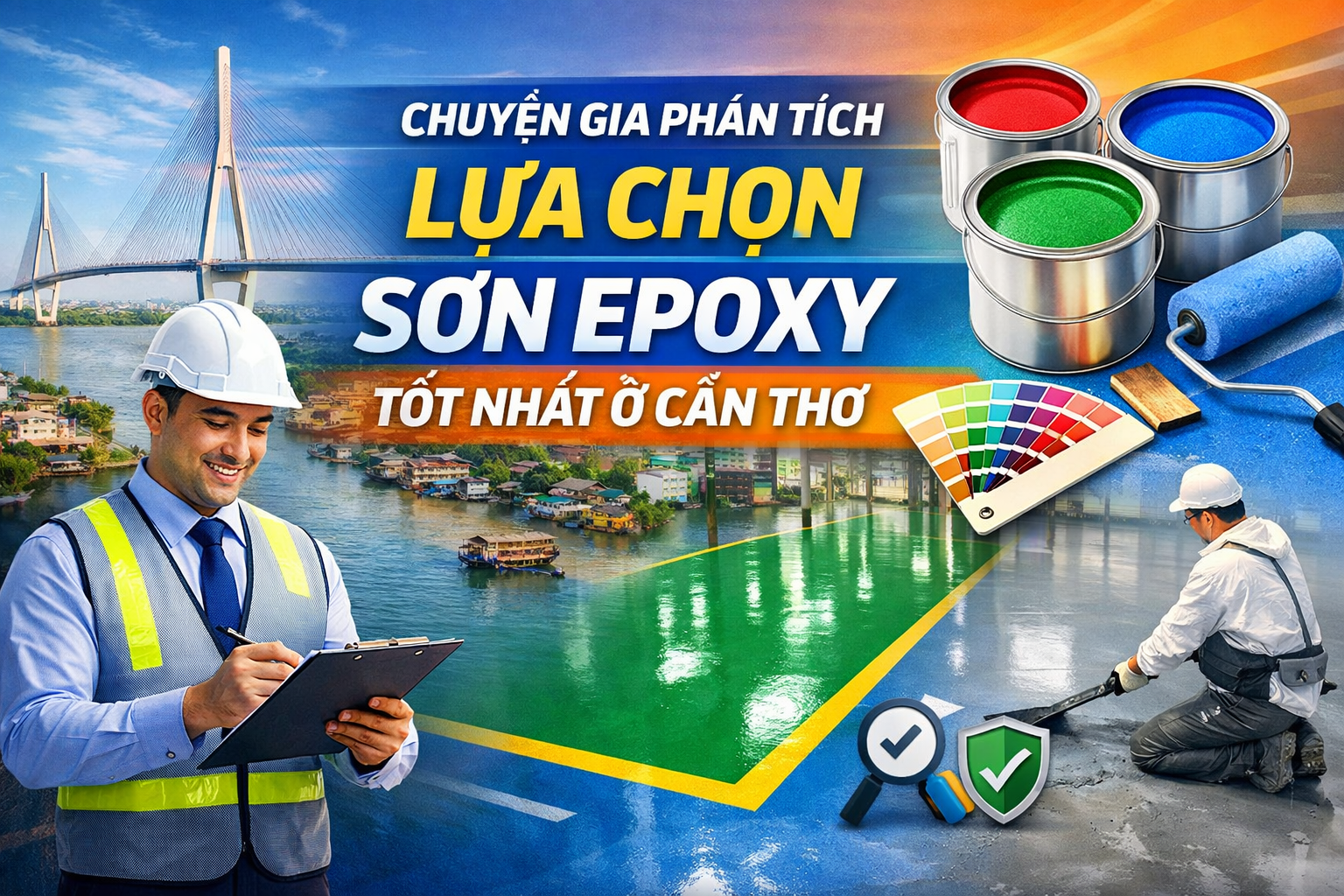 Cửa hàng mua bán sơn epoxy tại Cần Thơ