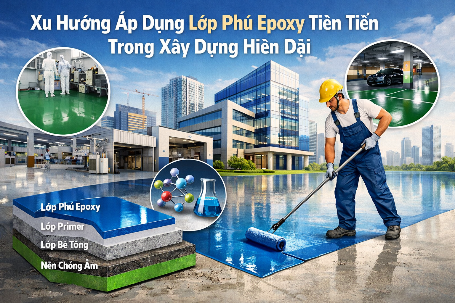 epoxy coating công nghệ mới
