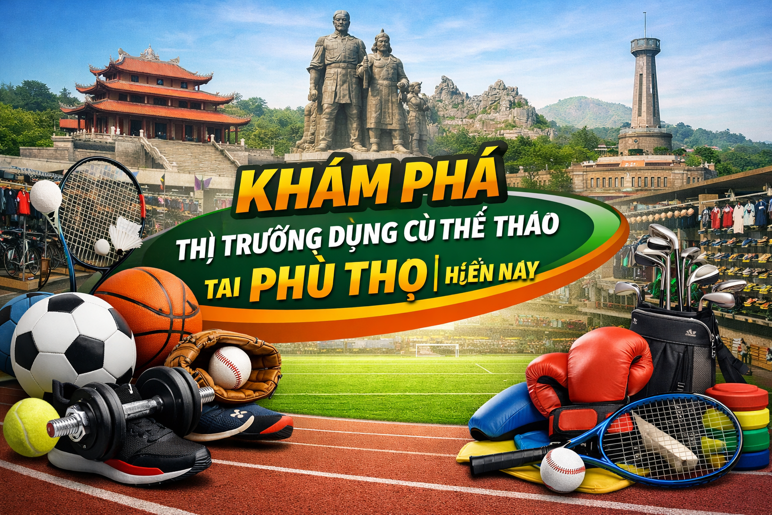 dụng cụ thể thao tại Phú Thọ