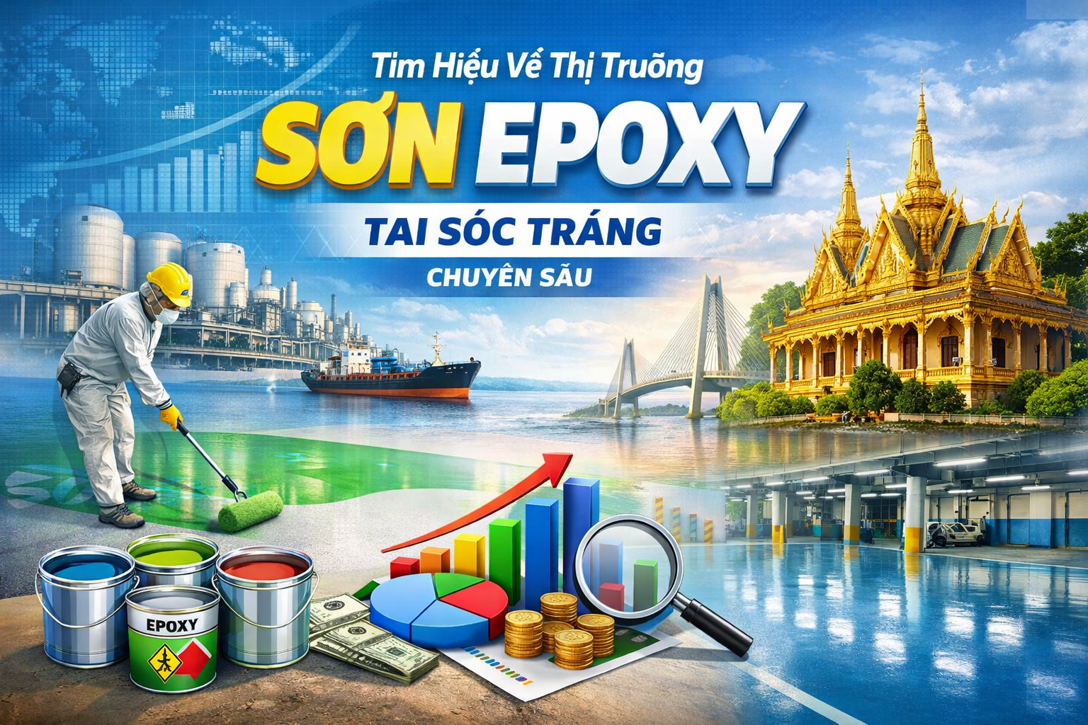  Cửa hàng mua bán sơn epoxy tại Sóc Trăng