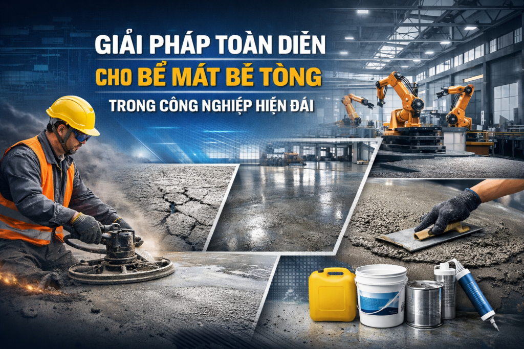 sơn sàn nhà xưởng