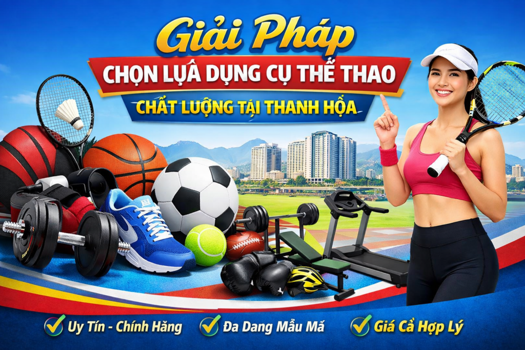 dụng cụ thể thao tại Thanh Hóa