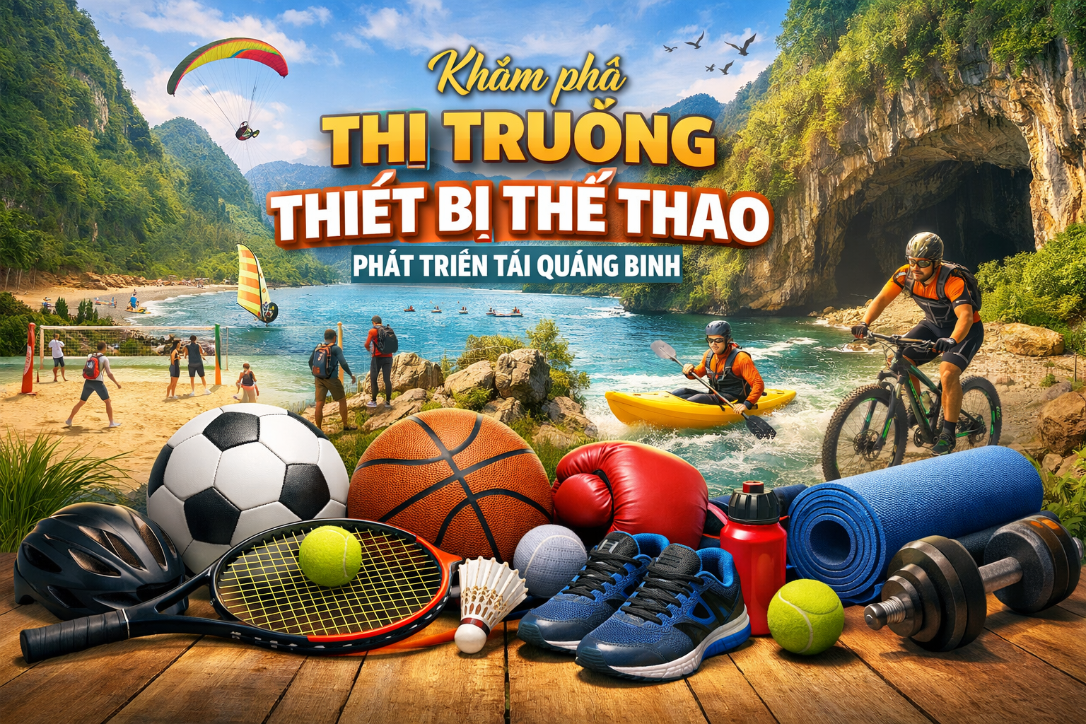 dụng cụ thể thao tại Quảng Bình