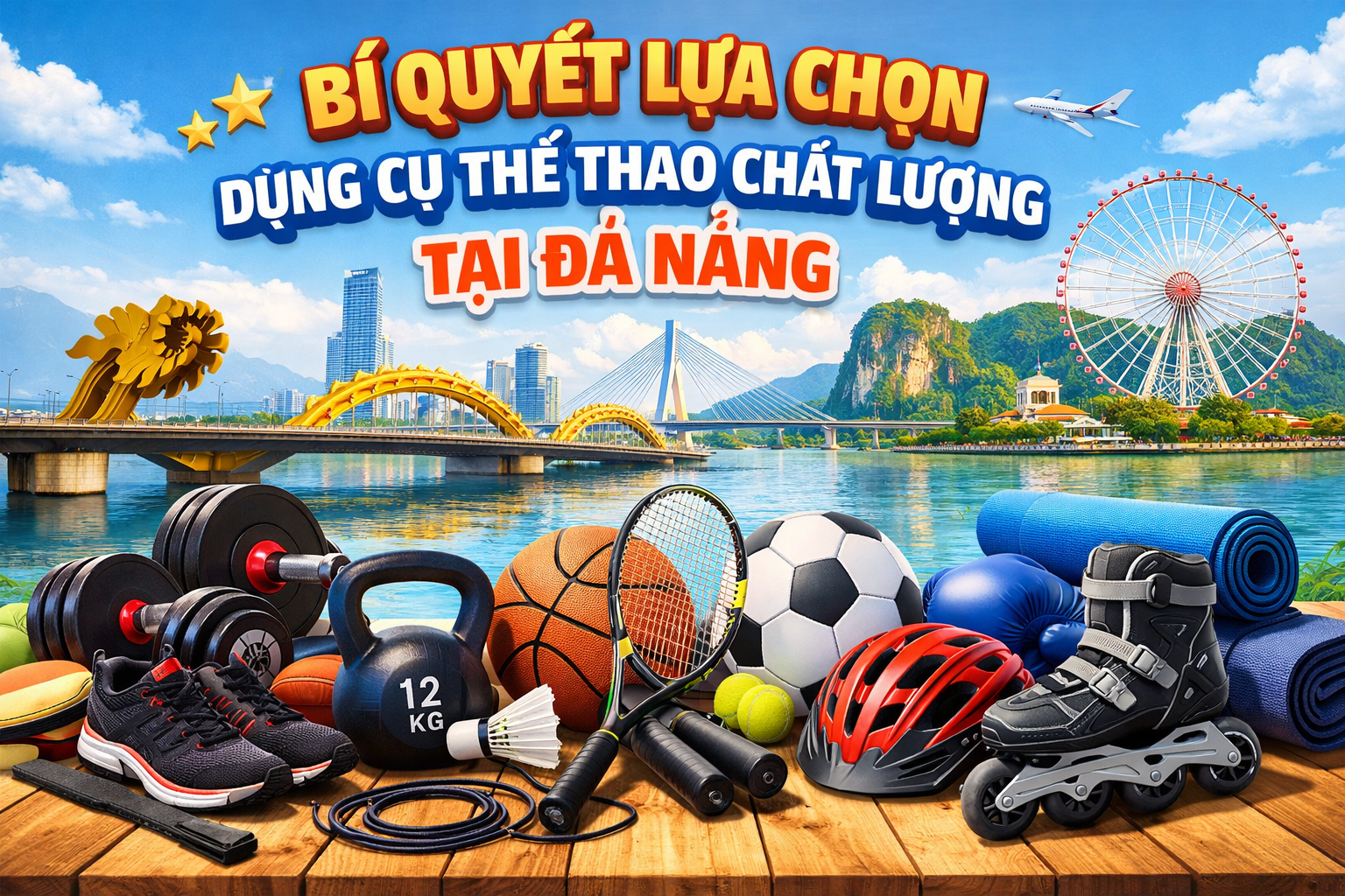 dụng cụ thể thao tại Đà Nẵng