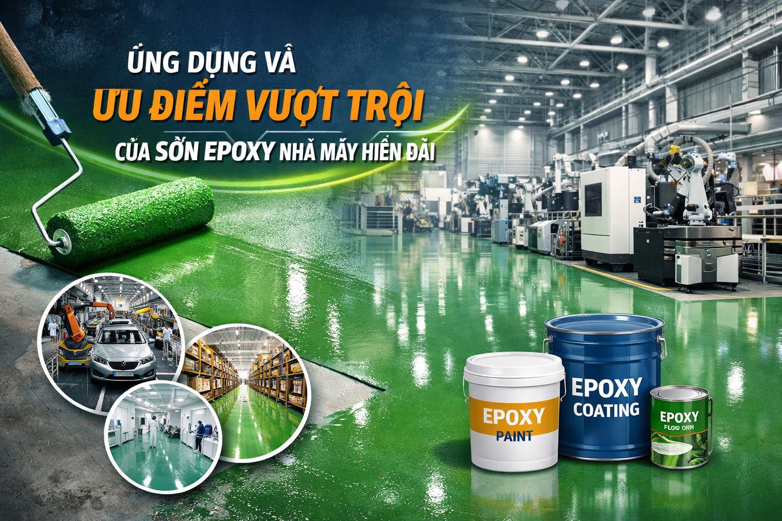 sơn epoxy nhà máy