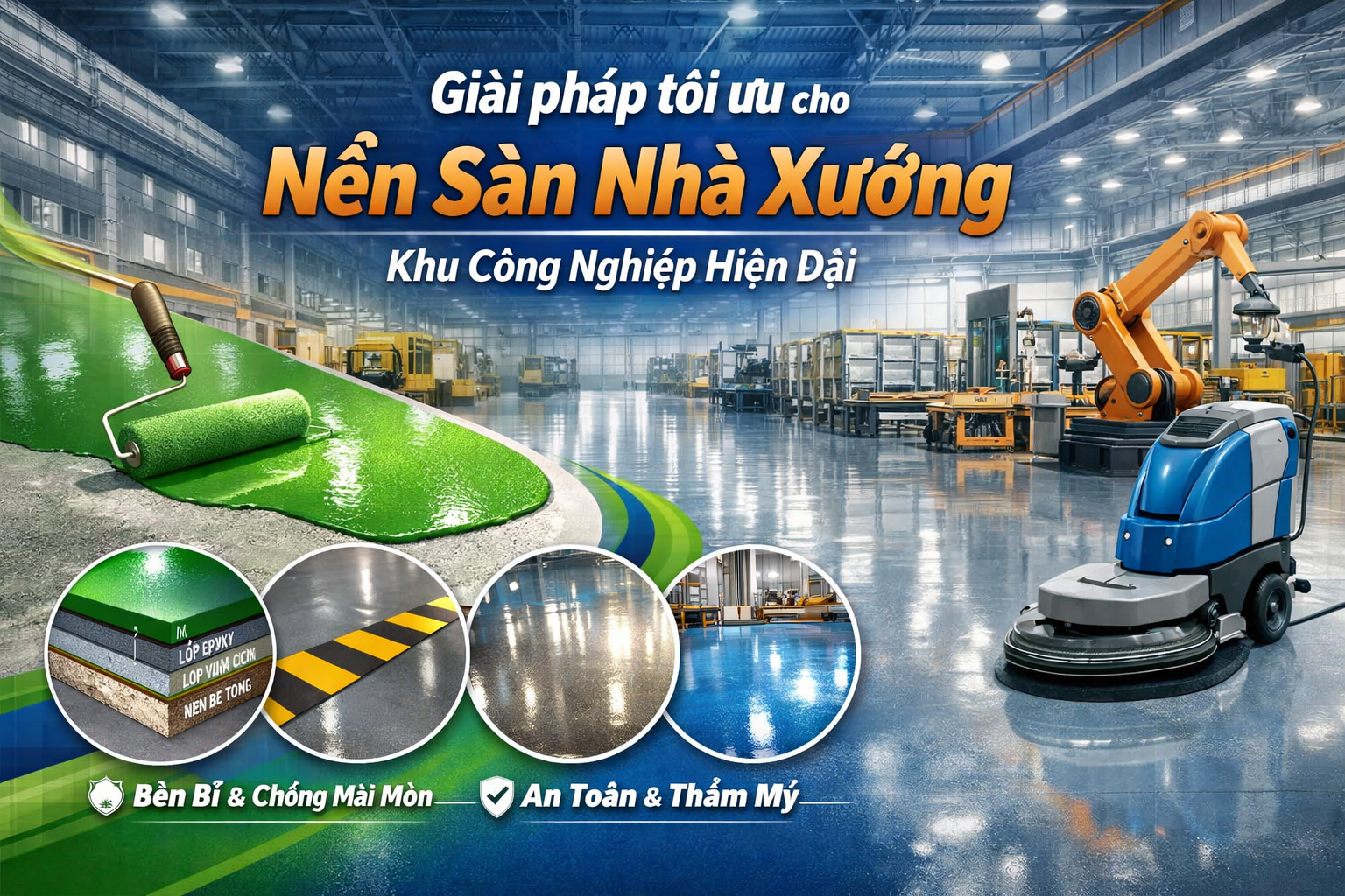 sơn sàn khu công nghiệp