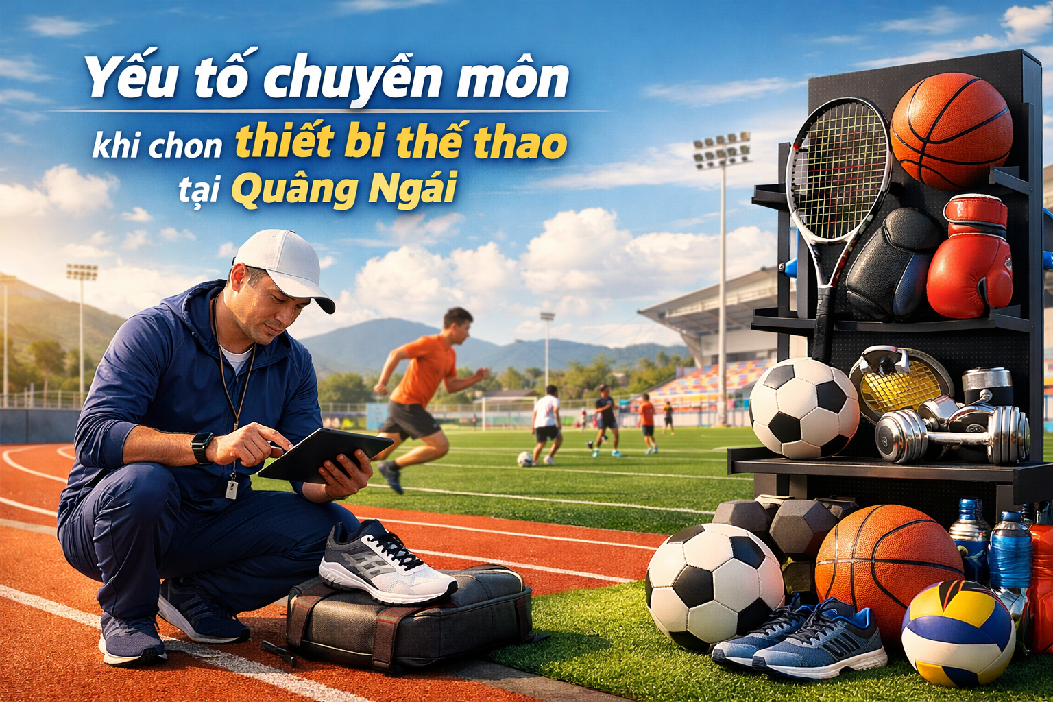 dụng cụ thể thao tại Quảng Ngãi