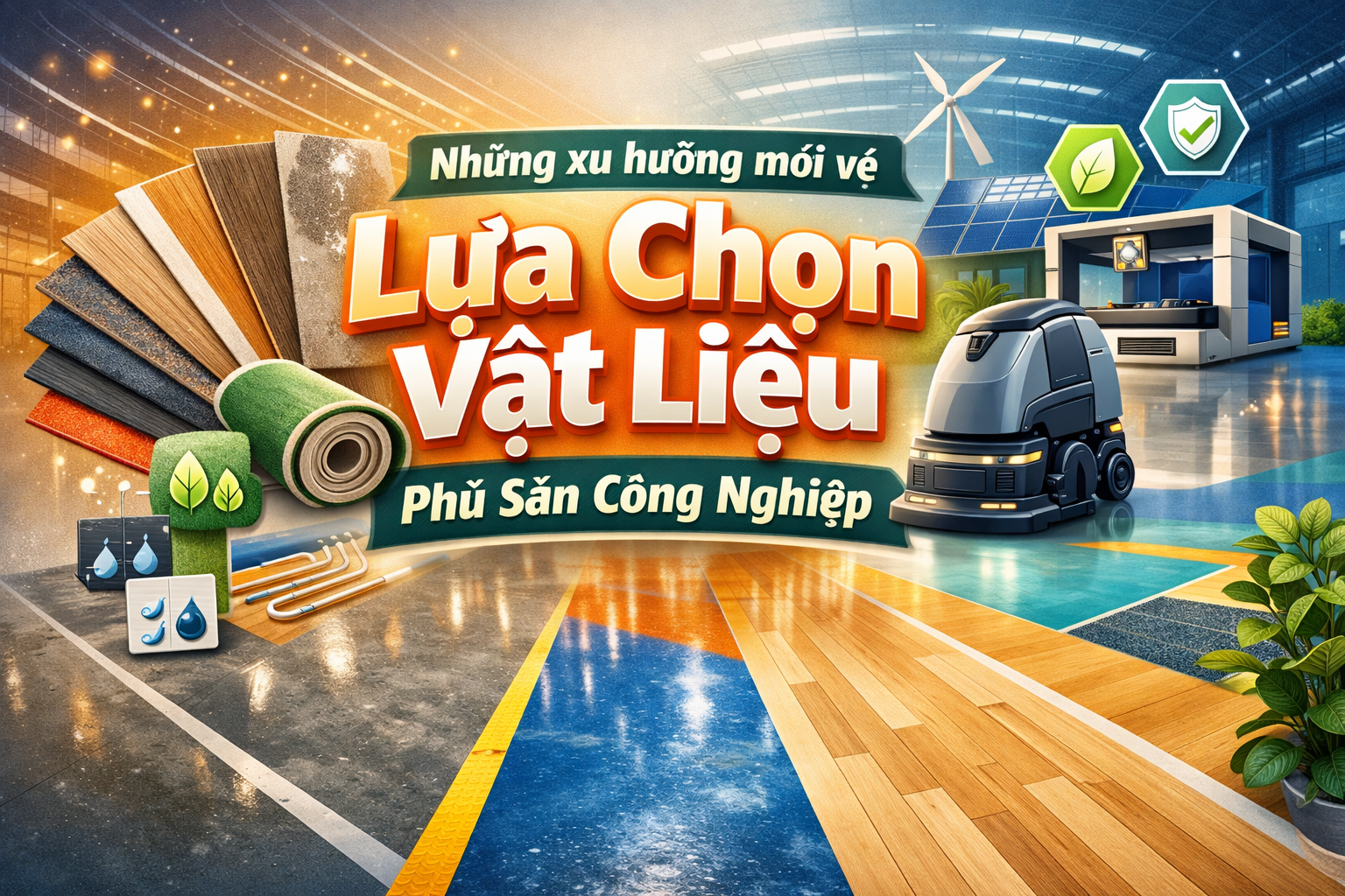 vật liệu phủ sàn công nghiệp