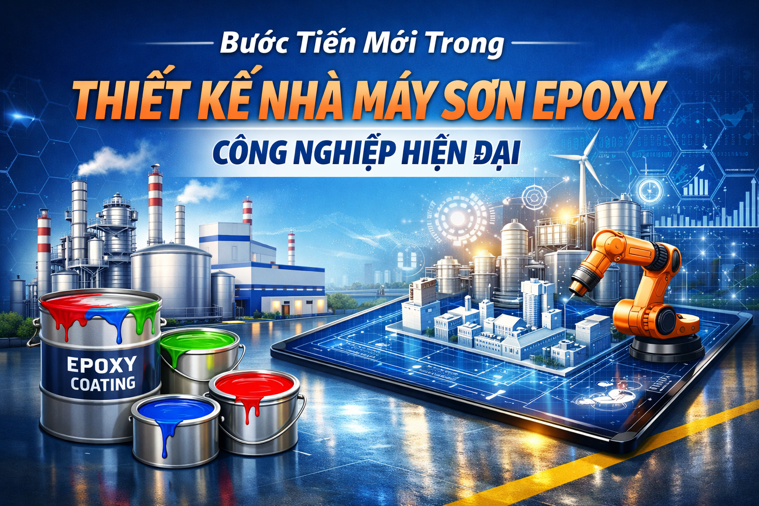 Nhà Máy Sơn Epoxy Công Nghiệp