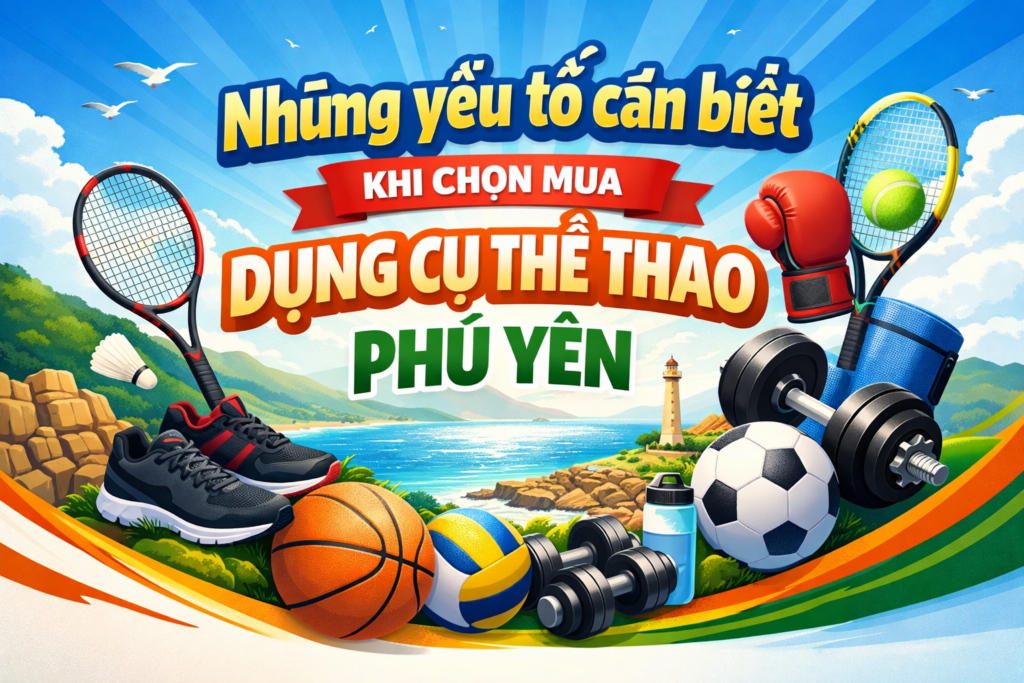 Dụng cụ thể thao tại Phú Yên