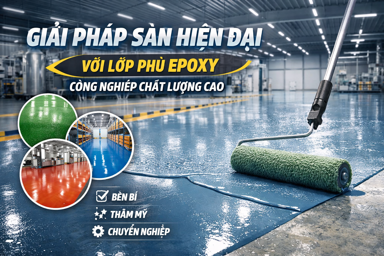 lớp phủ epoxy công nghiệp 