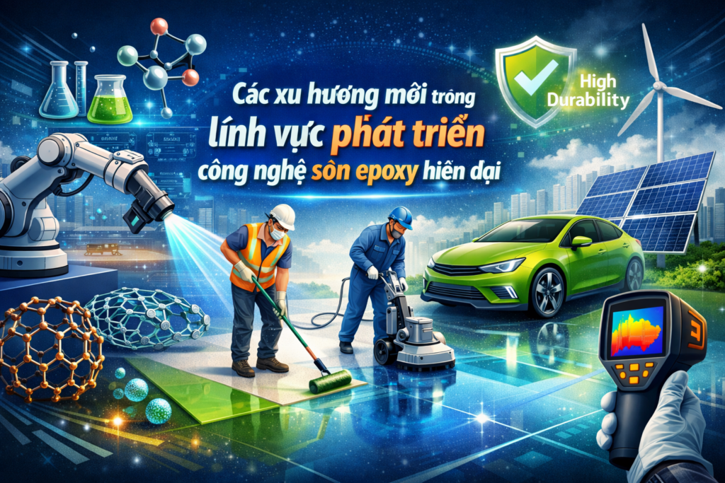 sản xuất sơn epoxy chất lượng cao