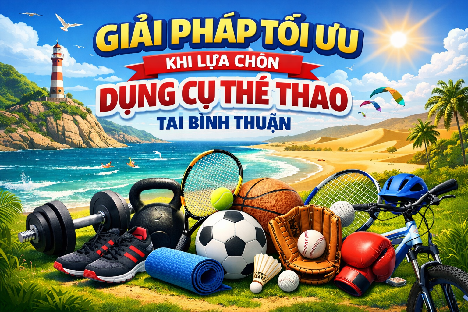 dụng cụ thể thao tại Bình Thuận
