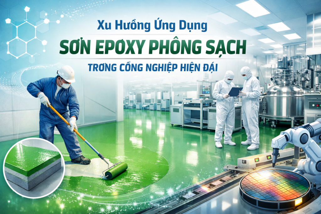 sơn epoxy phòng sạch