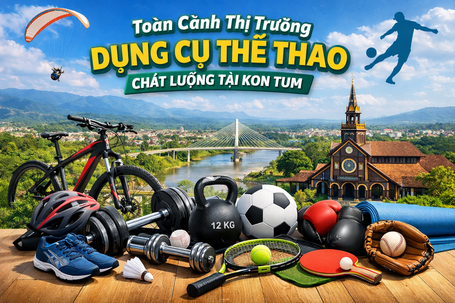 Dụng cụ thể thao tại Bình Thuận