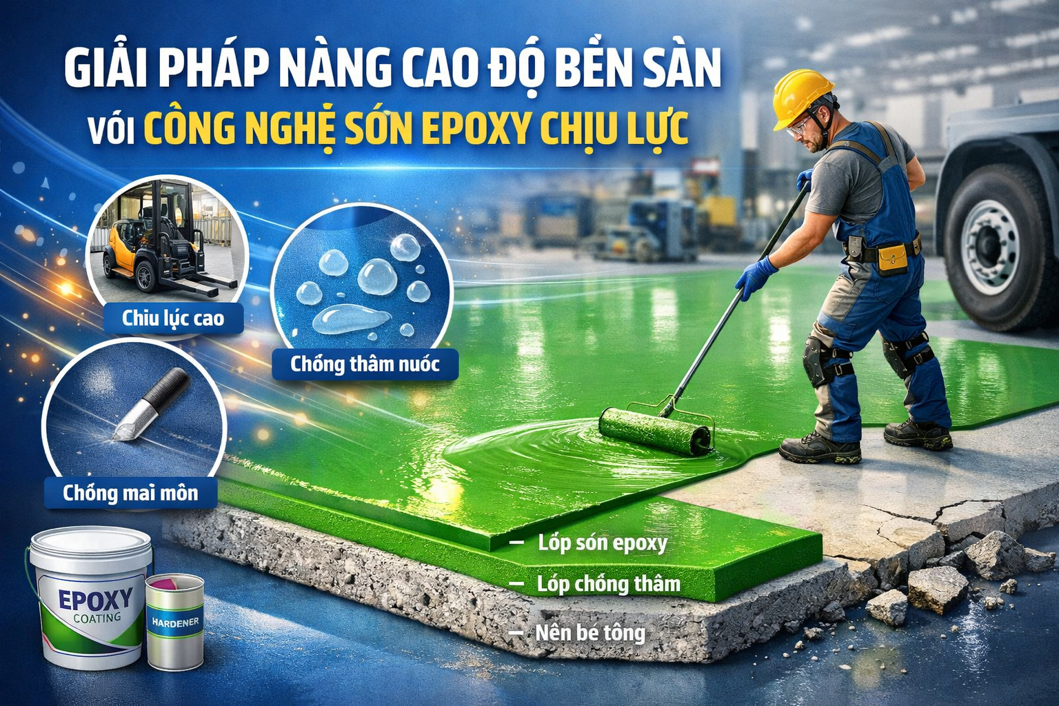 sơn epoxy chịu lực
