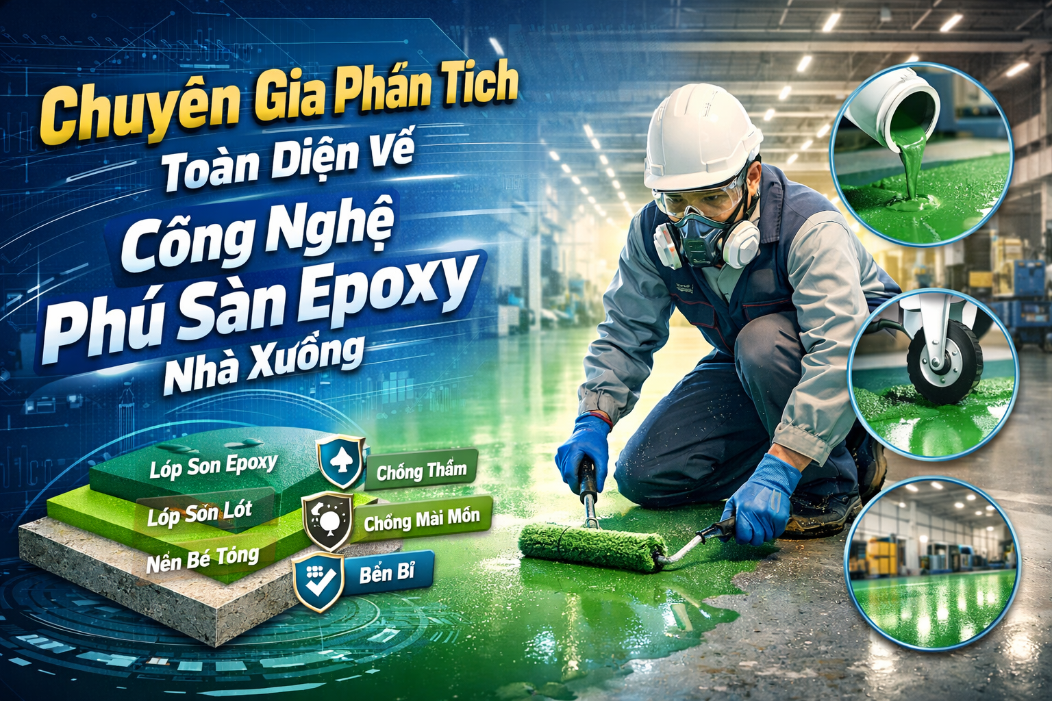 coating epoxy nhà xưởng