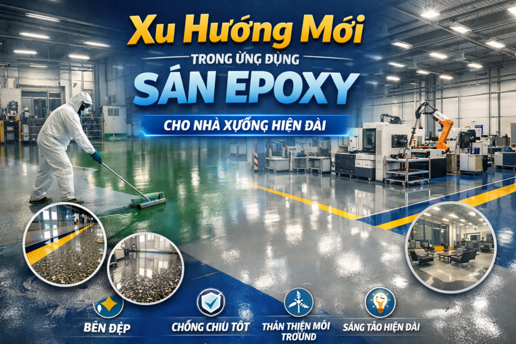 thi công epoxy công nghiệp