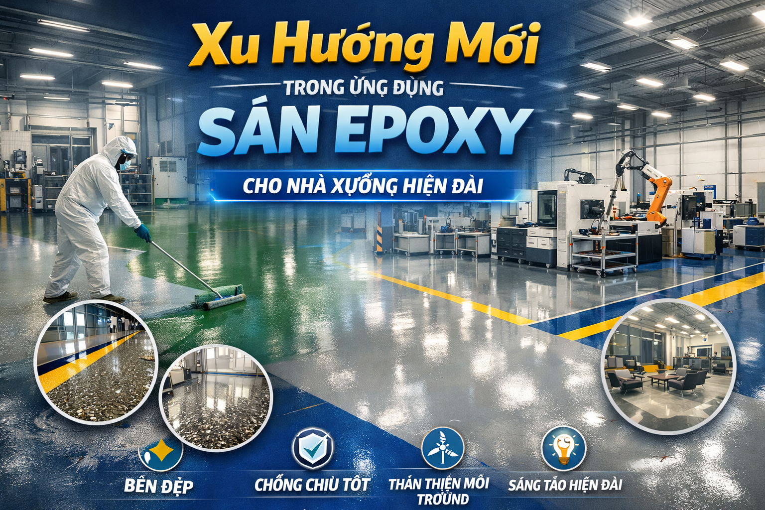 thi công epoxy công nghiệp