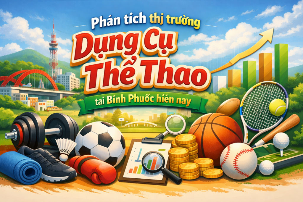 dụng cụ thể thao tại Bình Phước