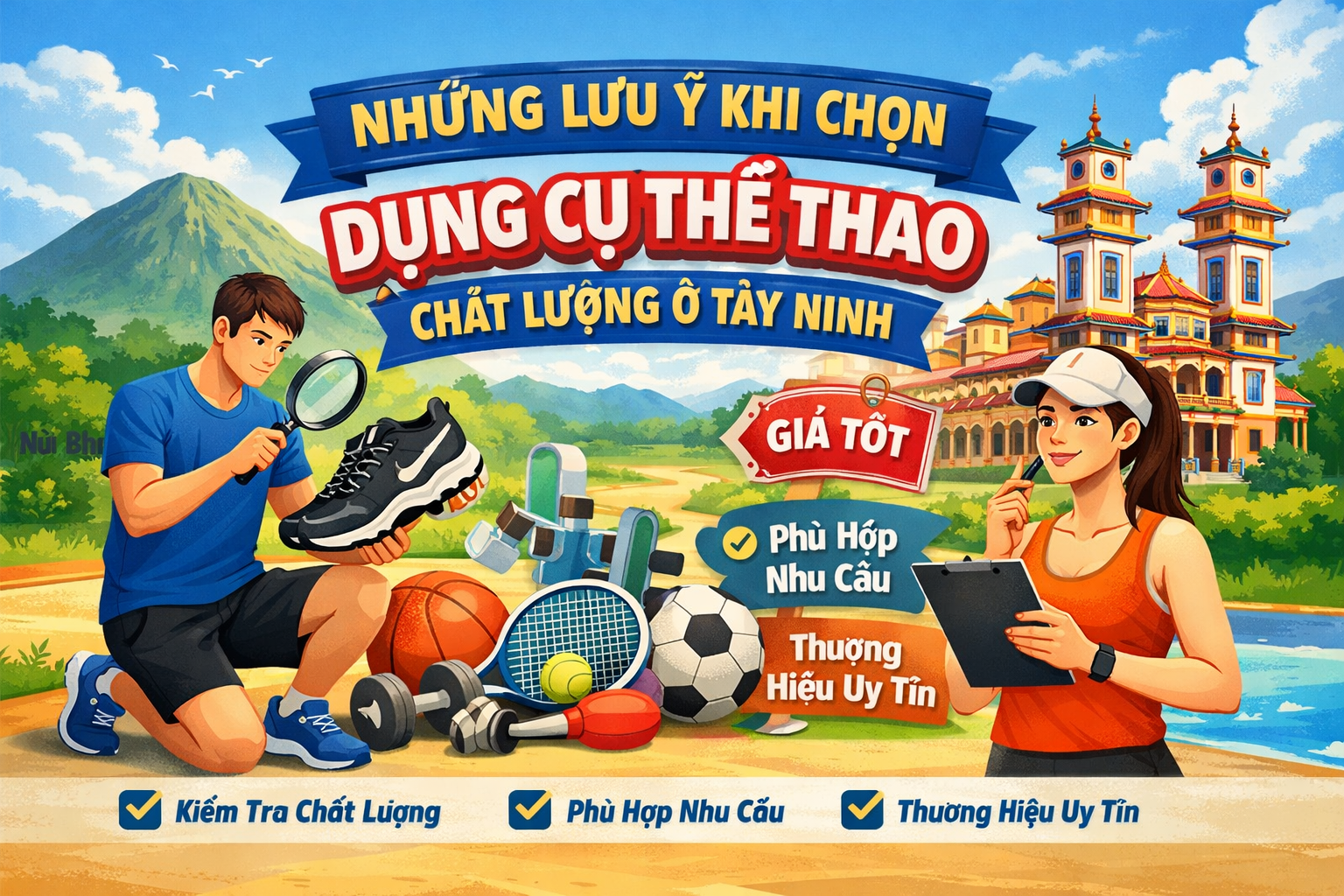 Dụng Cụ Thể Thao Tại Tây Ninh
