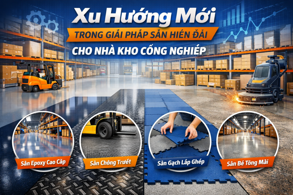thi công epoxy nhà kho