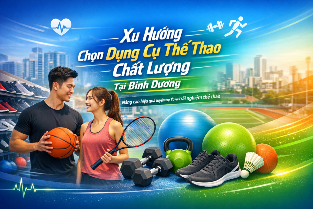 Dụng cụ thể thao tại Bình Dương