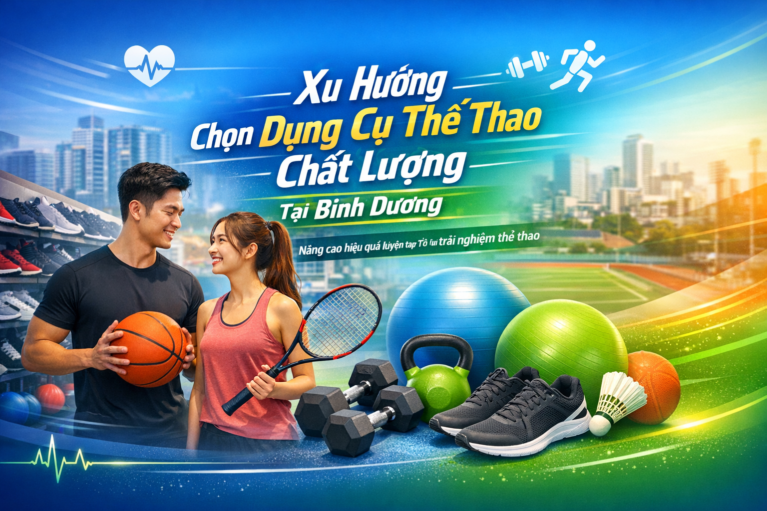 Dụng cụ thể thao tại Bình Dương