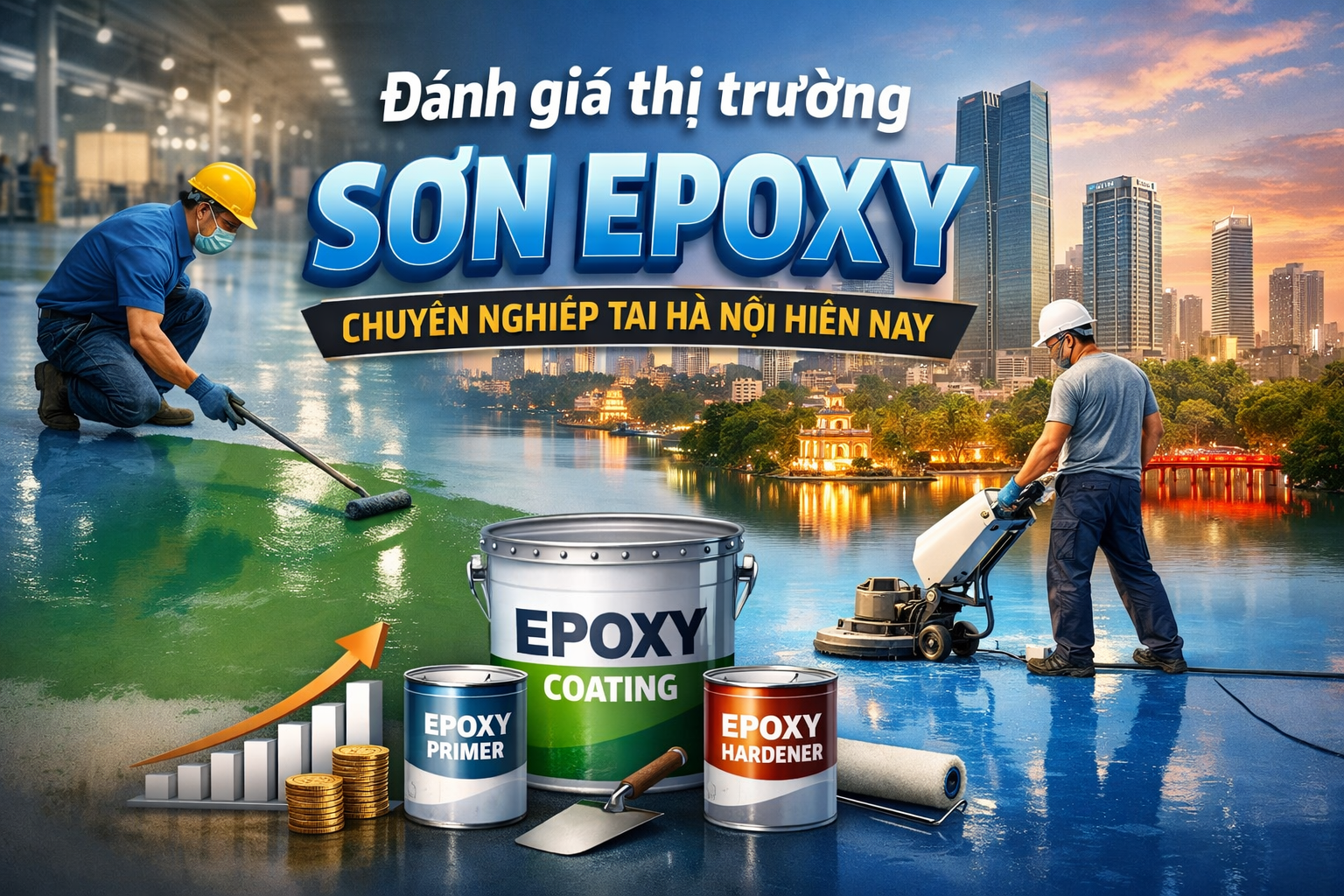 Cửa hàng mua bán sơn epoxy tại Hà Nội 