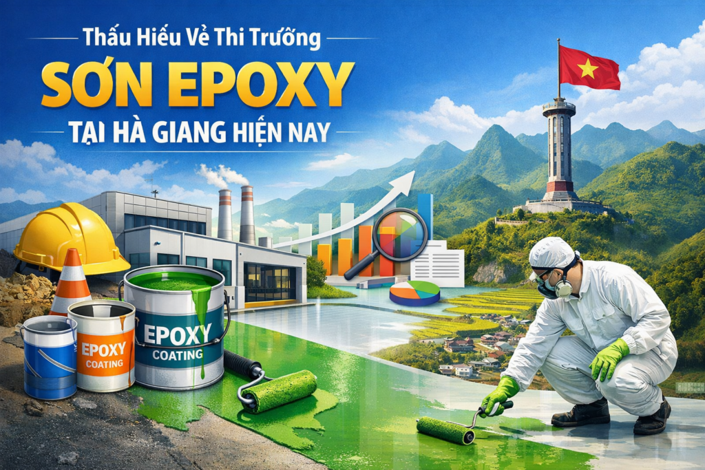 Cửa hàng mua bán sơn epoxy tại Hà Giang
