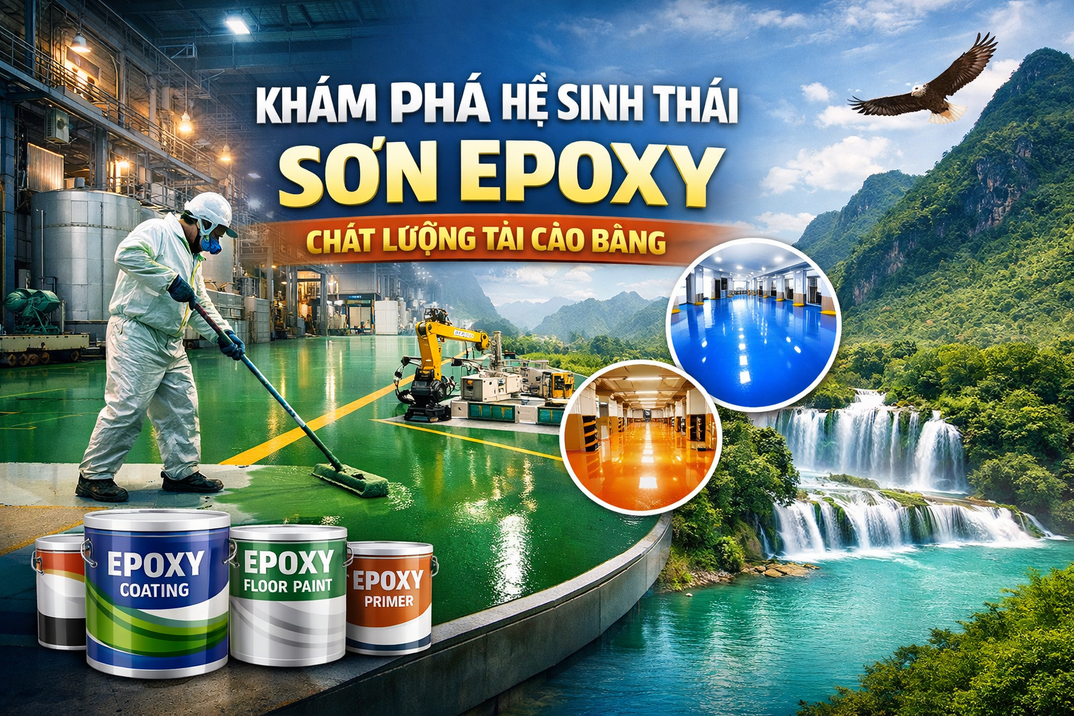 Cửa hàng mua bán sơn epoxy tại Cao Bằng