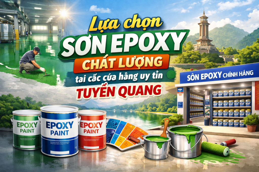 Cửa hàng mua bán sơn epoxy tại Tuyên Quang